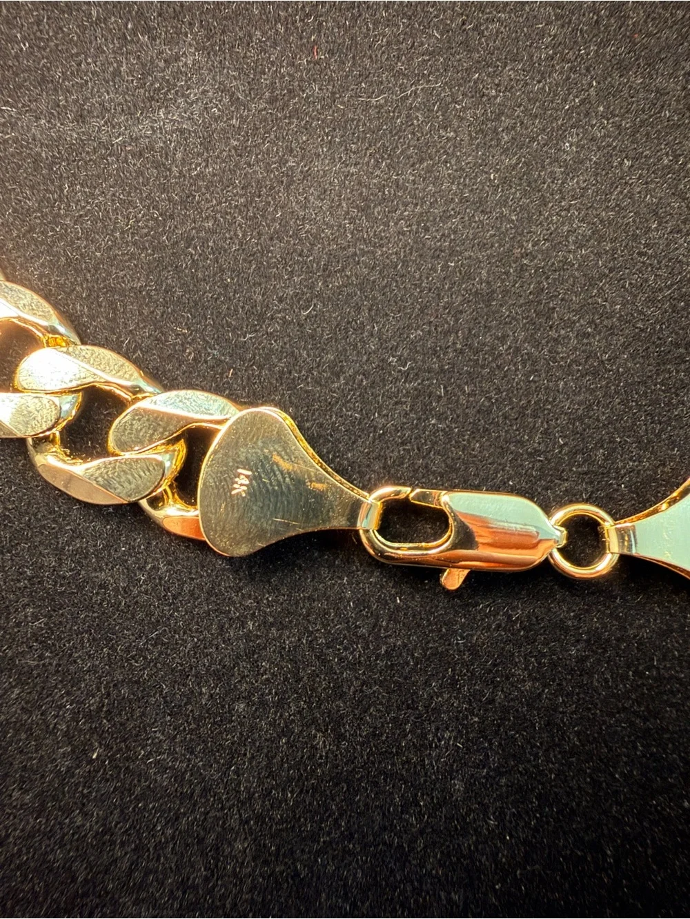 Figaro 20in 12MM 14K Stamped Gold Filled Necklace. BRAND NEW. STATEMENT PIECE